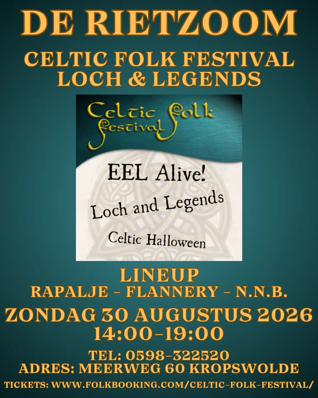 Foto van evenement Rapalje - Loch & Legends @ De Rietzoom